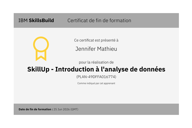 Introduction à l'analyse de données