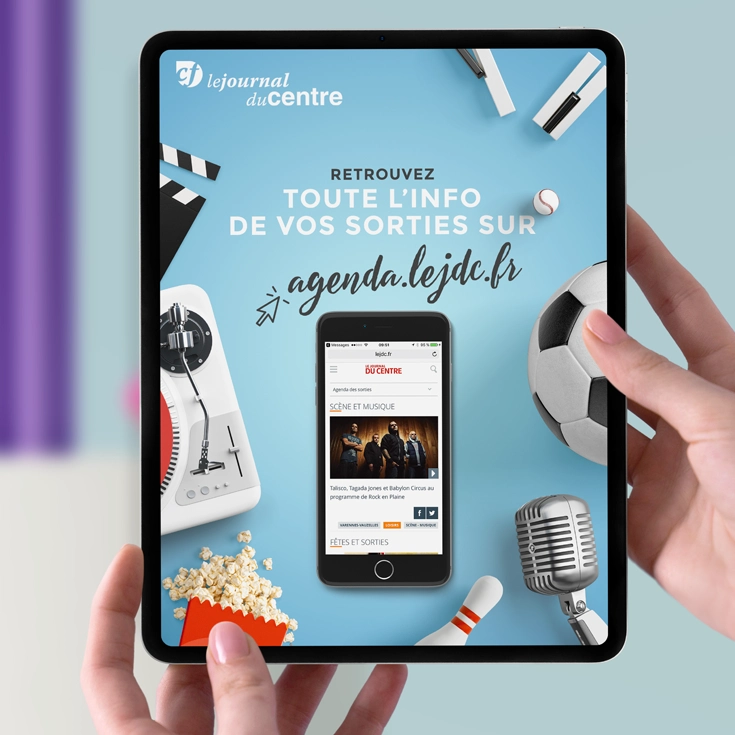 Groupe Centre France — Emailing, print & Social ads