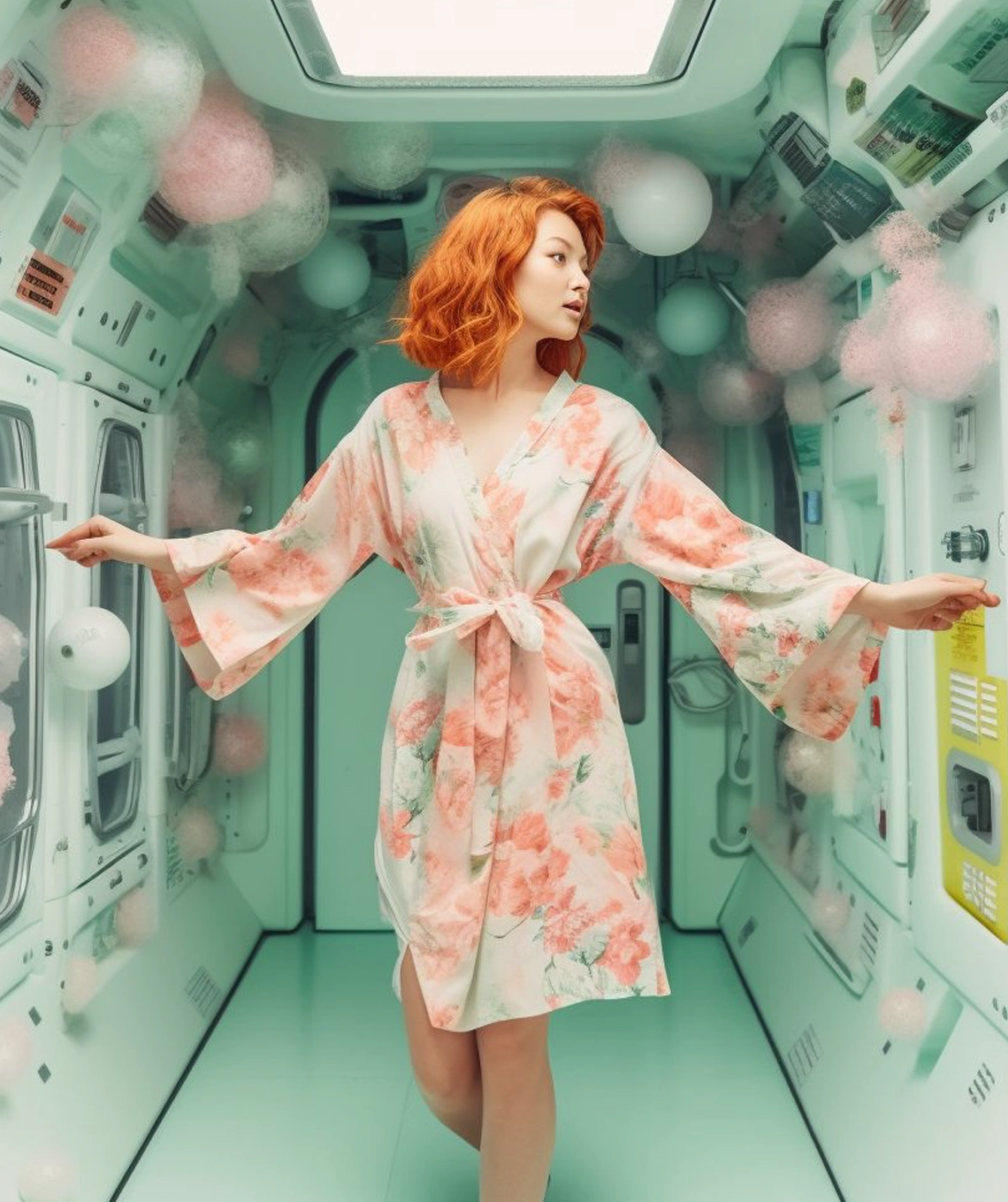Direction artistique IA — mise en scène florale